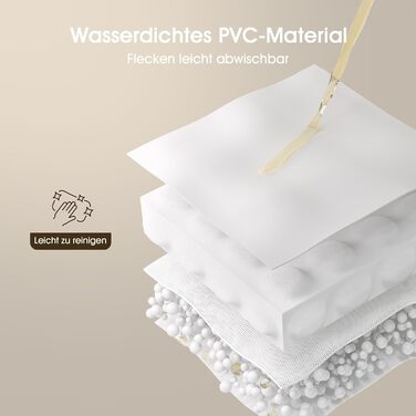 Складаний пеленальний столик Maydolly з регульованою висотою, мобільний пеленальний столик з колесами, водонепроникний та легкий у догляді пеленальний килимок, компактний пеленальний блок з відділеннями для зберігання сірий