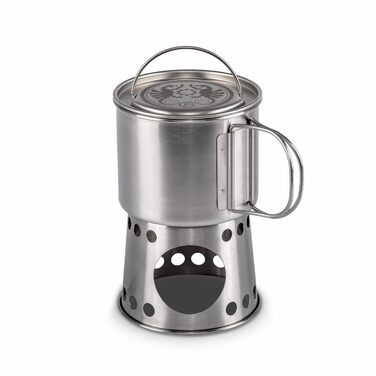 Чашка для приготування Petromax 2-в-1 поверхня для приготування та чашка зі складними ручками