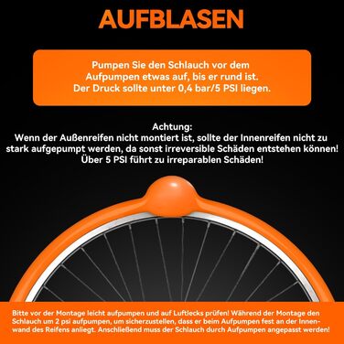 Велосипедна камера CYCLAMI TPU для Gravel та MTB (700x32-47c) для шосейних велосипедів, гравійних велосипедів, 46 г, надлегка