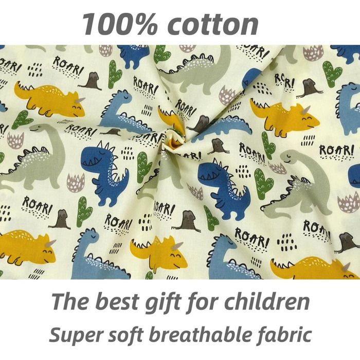 Дитяча подушка з наволочкою - м'яка дитяча подушка з органічної бавовни для сну - Дихаюча постільна білизна Дитяча подушка - Дитяч