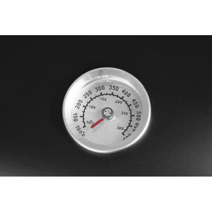 Вугільний гриль чайник-гриль з нержавіючої сталі ВхШхГ 92x57x54 см поверхня гриля Ø 54 см з кошиком для зберігання і термометром в