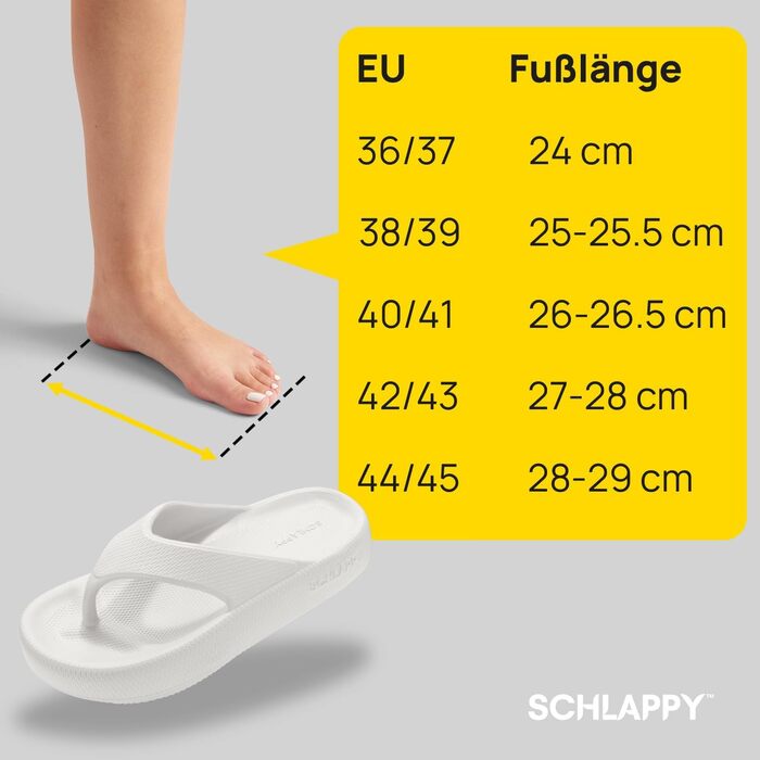 Оригінальні шльопанці, сандалі-стрінги для жінок та чоловіків, пляжне взуття в стилі сандалів, 100 без пластику, водонепроникні та нековзні, розмір 38/39 EU, білі