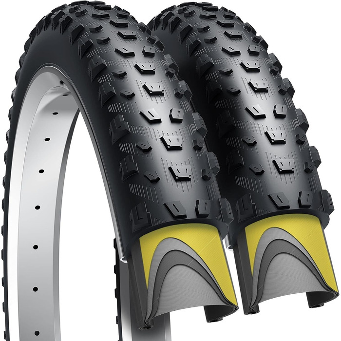 Велосипедні покришки Fincci MTB (29x2.6 дюйма) для бездоріжжя та бруду