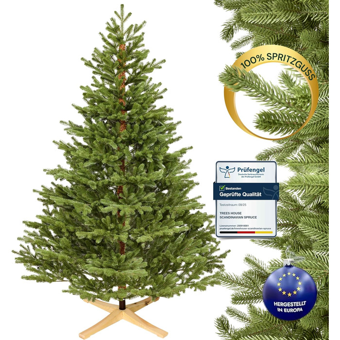 Штучна різдвяна ялинка преміум-класу 180 см TreesHouse