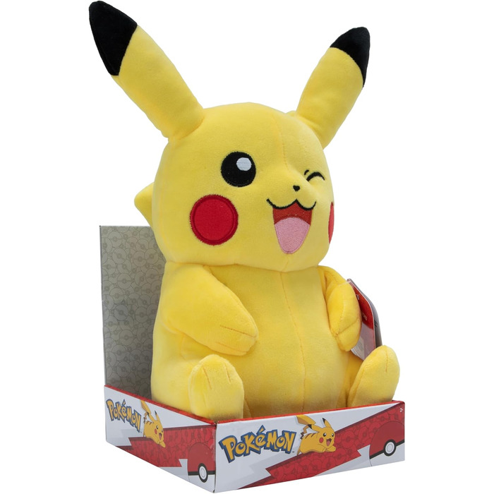 М'яка іграшка Pikachu, 30 см офіційний ліцензійний продукт Pokmon