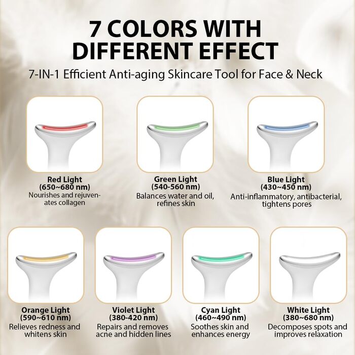 Масажер для обличчя AOGOE проти зморшок, пристрій для обличчя 45 V Face Beauty Meter, пристрій для краси обличчя 3-в-1 для підтяжки та підтяжки шкіри, EMS масаж обличчя для жінок чоловіків V Shape Face пристрій