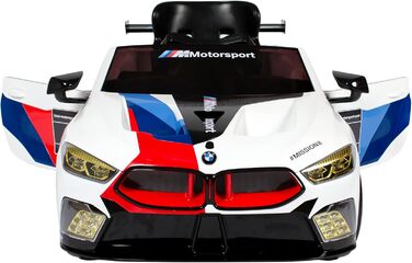 Іграшковий електромобіль BMW M8 GTE 12V з пультом дистанційного керування - Ліцензія - М'який старт - 5 км/год Електромобіль для д