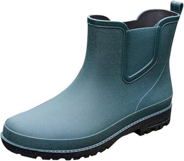 Чоловічі гумові гумові чоботи для саду, зелені, розмір 40 2/3 EU