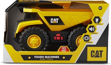 Самоскид CAT Tough Machines Construction Vehicle, жовто-чорна конструкція, 82285 Caterpillar