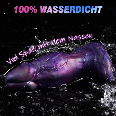 Великий анальний фалоімітатор Leyuto, силікон, реалістична форма, анкерна основа, S