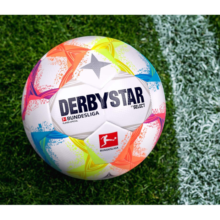 Футбольний м'яч Derbystar Bundesliga Player Special v22, білий, розмір 5