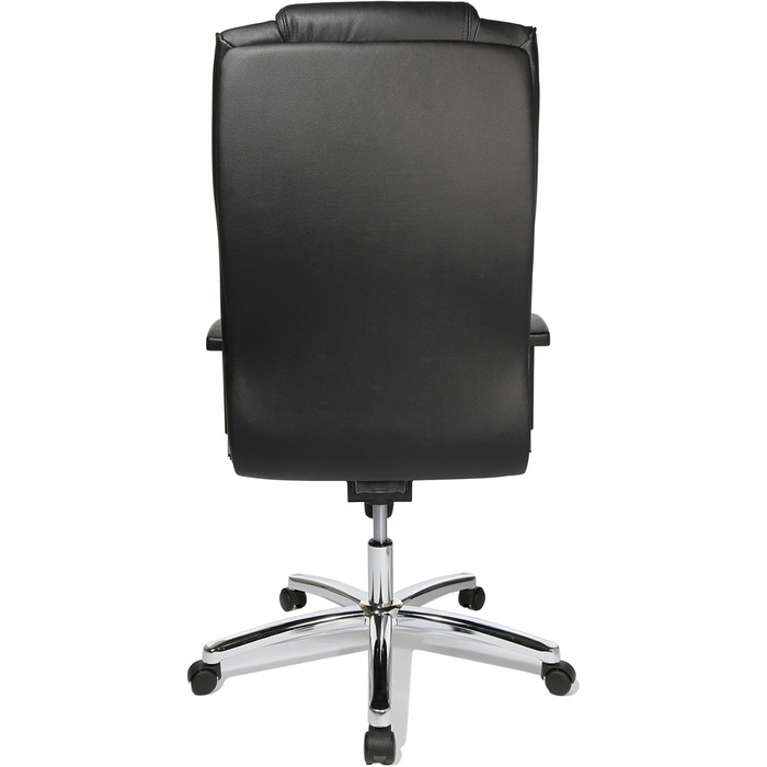 Крісло керівника Topstar Chairman 10 (регульовані по висоті підлокітники, шкіра, 64 x 63 x 120 см) чорне