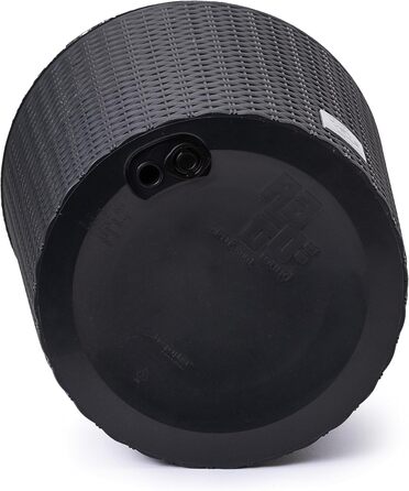 Квітковий горщик HappyFlower MultiProject із вставкою, круглий, під ротанг, 4 розміри, 4 кольори, кашпо (300, чорний) 300 антрацит