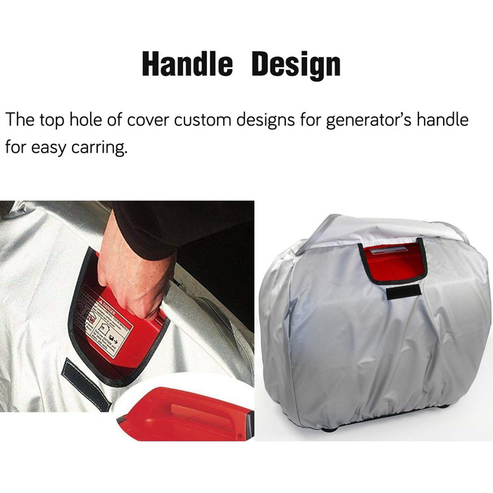 Всепогодний чохол для генераторів EU2200i, EU2000, EU2200IC, EU2000i, EU2000i та Yamaha 2000. Захистіть свій генератор від негоди за допомогою нашого надійного рішення для зберігання YZ-GA1212SL.