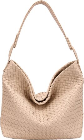 Сумочка жіноча сумка, шоппер дами великий PU шкіряна ткана сумка ретро сумка через плече мода сумка через плече з гаманцем, класич