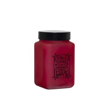 Банка Herevin Kitchen Red Mat, 1.5 л (6612033)