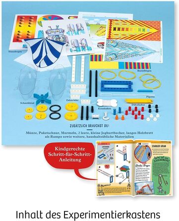 Мій перший набір для експериментів Технологія - такі прості, грайливі експерименти для маленьких дослідників, набір для експериментів для дітей 5-8 років STK, 602291