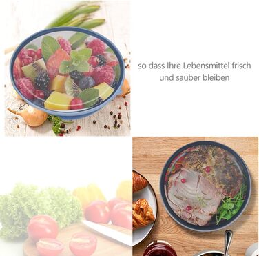 Набір мисок для змішування BoxedHome з кришками, миски для змішування, упаковка з 12 мисок для змішування, пластикова салатниця Не