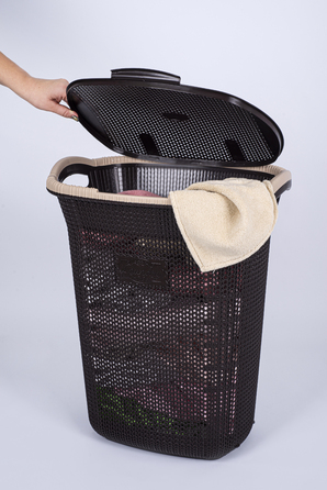 Кошик для білизни VIOLET HOUSE COFFEE Віолетта (6481509)