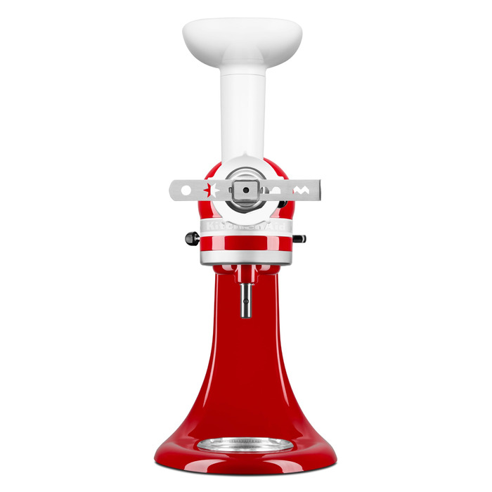 Насадка-м'ясорубка KitchenAid 5KSMFGCA для кухонних машин подрібнювач м'яса та овочів із насадкою для печива (5 форм)