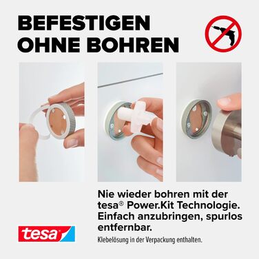 Набір дозаторів для мила tesa Moon, сатиноване скло та хромована нержавіюча сталь - Дозатор для рідкого мила для настінного монтаж