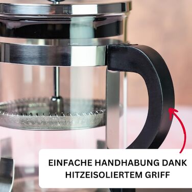 Кавоварка Westmark Френч-Прес, 500 мл, Бразиліа, без BPA, нержавіюча сталь, 24702260 кавоварка 500 мл