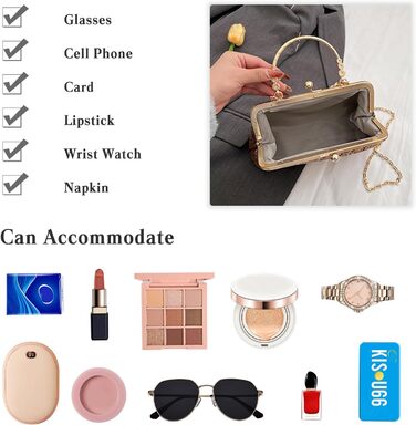 Вечірня сумочка з паєтками, ручної роботи. Перлинний клатч для весілля, розкішна сумочка для нареченої. Елегантна сумка на ланцюжку через плече, блискучий гаманець. Чорний колір.