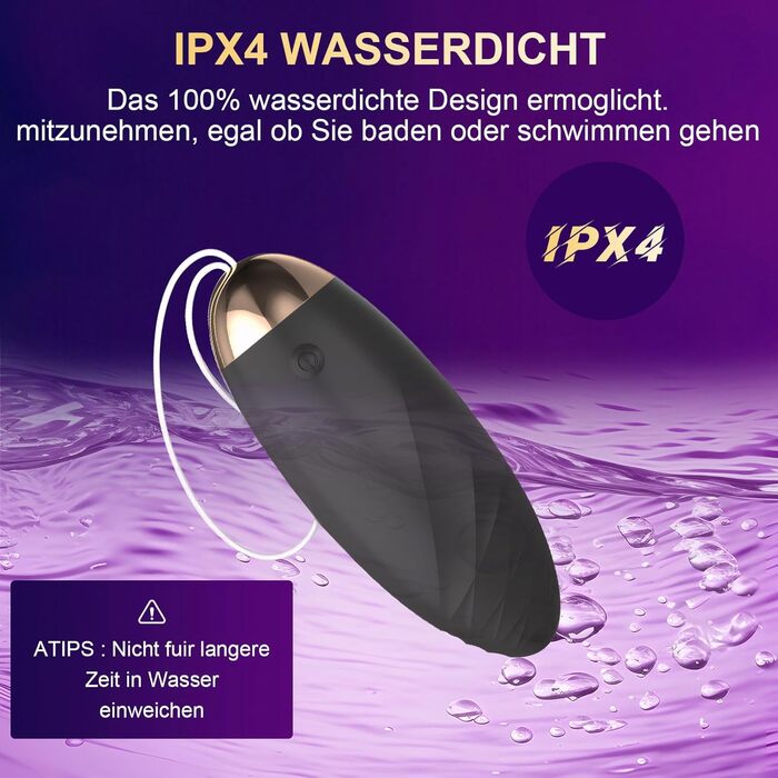 Вібруючі любовні кульки Qoosea, з пультом управління, 10 режимів, водостійкі, USB-зарядка, силікон