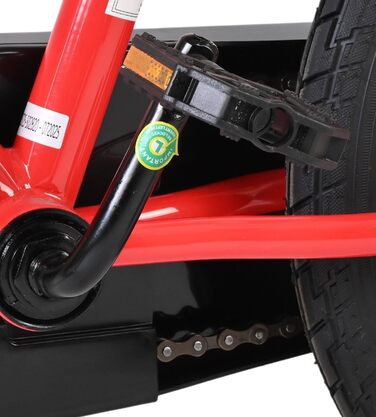 Дитячий велосипед Volare Disney Cars 16 дюймів 46 років Ручні та американські гальма Допоміжні колеса Захист ланцюга Регульоване сідло Подарунок для дівчаток та хлопчиків