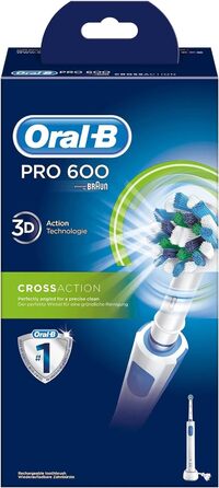 Електрична зубна щітка Oral-B PRO 600 перехресної дії, модель 2014 року