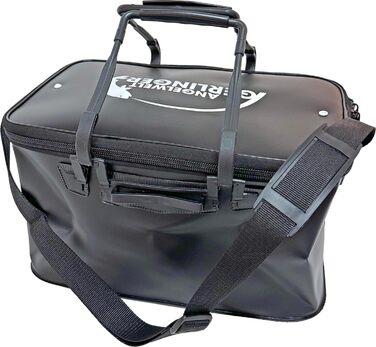 Водонепроникна сумка Gerlinger, сумка для риболовлі, сумка для човна, сумка для спінінга, сумка для наживки, риболовля, на відкритому повітрі, для кемпінгу, плечовий ремінь, 44x26x25 см