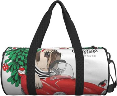 Велика дорожня сумка з написом З Різдвом, спортивна сумка для чоловіків та жінок, сумка для подорожей, спортивна сумка