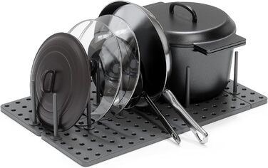 Органайзер для шухляд Umbra Peggy Кухня, кухонна шафа Система організації для зберігання каструль, кришок, контейнерів та іншого,