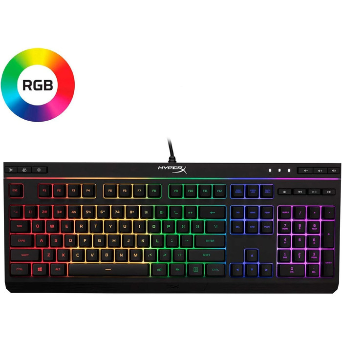 Мембранна ігрова клавіатура (американська розкладка)