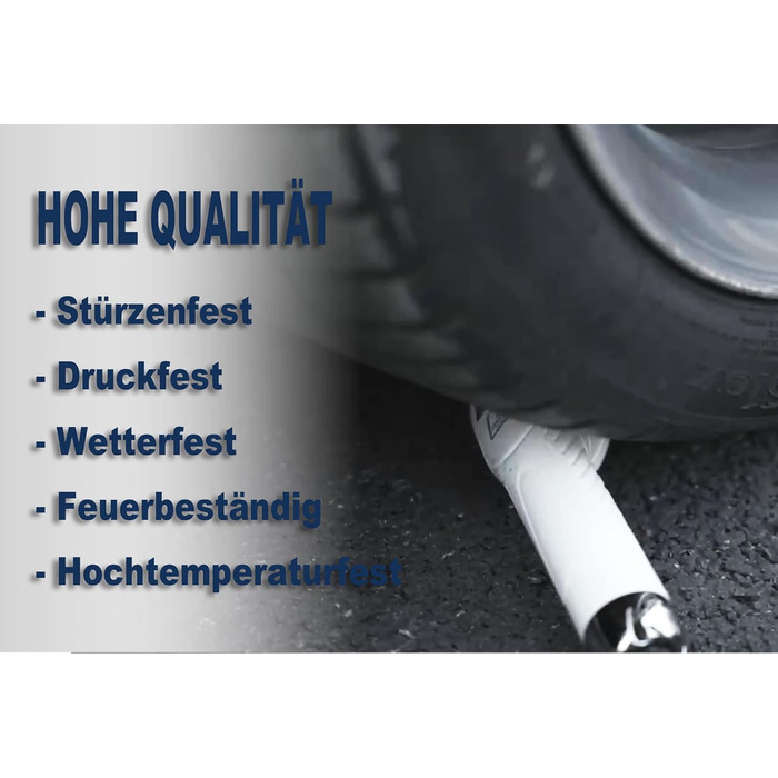 Зарядний кабель DA Hi EV тип 2 для електромобіля та PHEV 22KW 5m 32A 3-фазний, біло-блакитний, стійкий до вітру, дощу та пилу IP54