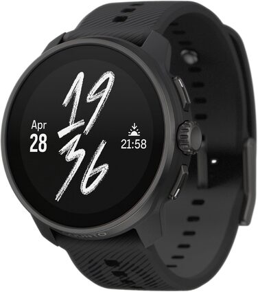Біговий годинник SUUNTO Race S із сенсорним AMOLED-екраном, спортивним годинником з двочастотним GPS, керуванням заводною головкою та кнопками, відстеженням HRV та сну, планом тренувань на основі штучного інтелекту, безкоштовними офлайн-картами, водонепро
