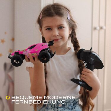 Автомобіль на радіокеруванні 122 для дітей від 8 років, 20 км/год, радіус дії 100 м, 2 акумулятори 600 mAh/30 хв роботи, 2 кузови, задній привід 2WD, позашляховий дизайн