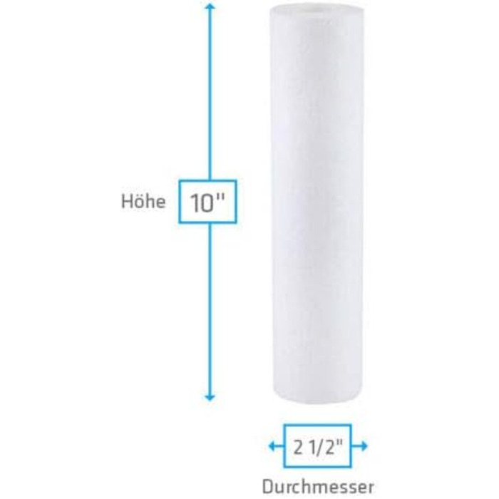 ФІЛЬТР ВОДИ НІМЕЧЧИНА Класична система зворотного осмосу зі змінними фільтрами на 3 роки - 285 літрів питної води щодня - екологічна, проста в установці без бісфенолу А