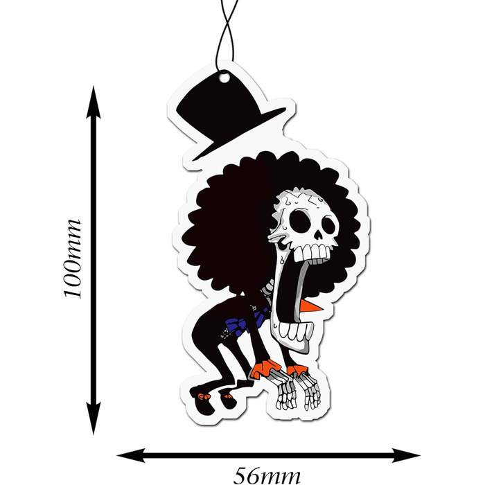 В1 автомобільний ароматизатор дерева / освіжувач повітря, аніме-ароматизатор повітря для автомобілів One Piece Chibi Style, мавпа