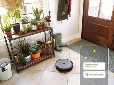 Робот-пилосос iRobot Roomba i1152, з підтримкою WLAN, з двома гумовими щітками для всіх підлог, індивідуальні пропозиції через дод