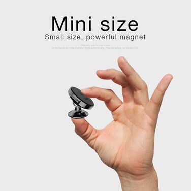 Тримач для мобільних телефонів Тримач для смартфонів для автомобіля серії Маленькі вуха магнітний (вертикальний тип) чорний (SUER-