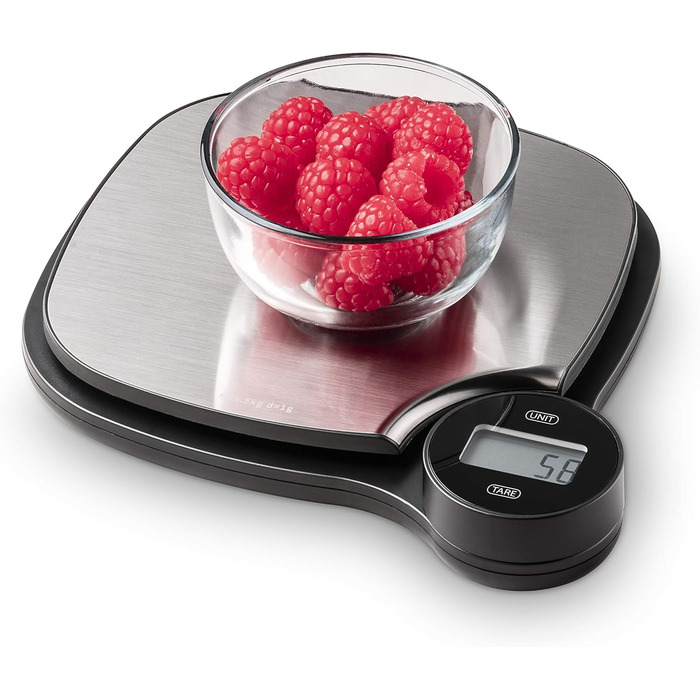 Дизайнерські кухонні ваги, цифрові кухонні ваги, використання без батарейок завдяки кінетичній енергії, екологічно чисті та стійкі