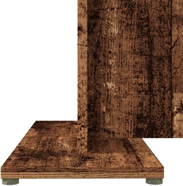 Обідній стіл vidaXL, Кухонний стіл, що легко доглядається, Обідній стіл, Кухонний обідній стіл, Імітація переробленої деревини, 110x60x75 см, Інженерна деревина