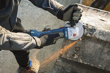 Акумуляторна кутова шліфувальна машина Bosch Professional GWS 180,LI (18 вольт, SOLO, Ø диска 125 мм, у коробці) 125 мм / 4,9 дюйм