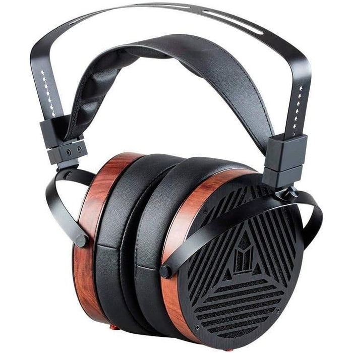 Навушники накладні планарні магнітні Monoprice Monolith M1060 - з 106 мм динаміками - відкрита конструкція - чорний/дерево