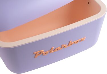 Портативний кулер Polarbox міні-кулер 20 л, пляжний кулер, маленький портативний кулер, вінтажний, регульована ручка, кулер Polarbox, портативний міні-кулер 20 л фіолетового кольору, помаранчевий