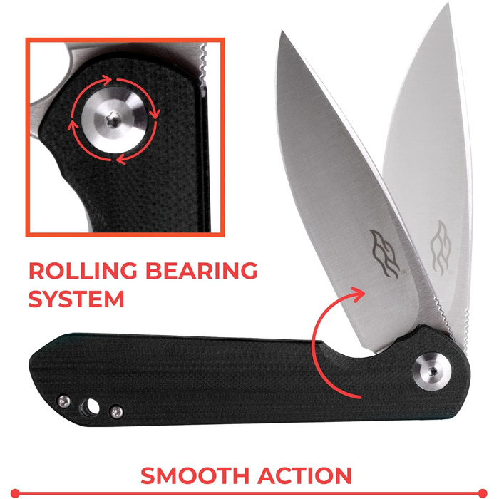 Складаний ніж зі сталі D2 лезо G10 антиковзаюча ручка з кліпсою Гострий одноручний ніж з піхвами і шарикопідшипником Кемпінг Полюв