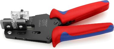 Прецизійні кліщі для зняття ізоляції KNIPEX з контурними ножами, 12 12 06, 195 мм