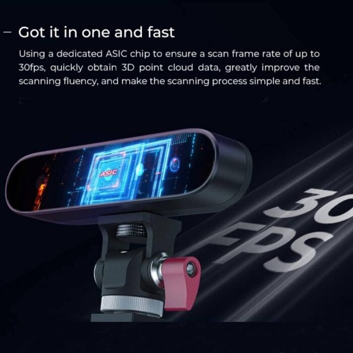 Сканер Creality CR-Scan Ferret 3D-сканер для 3D-друку та моделювання, ручний сканер зі швидкістю сканування 30 кадрів в секунду, т