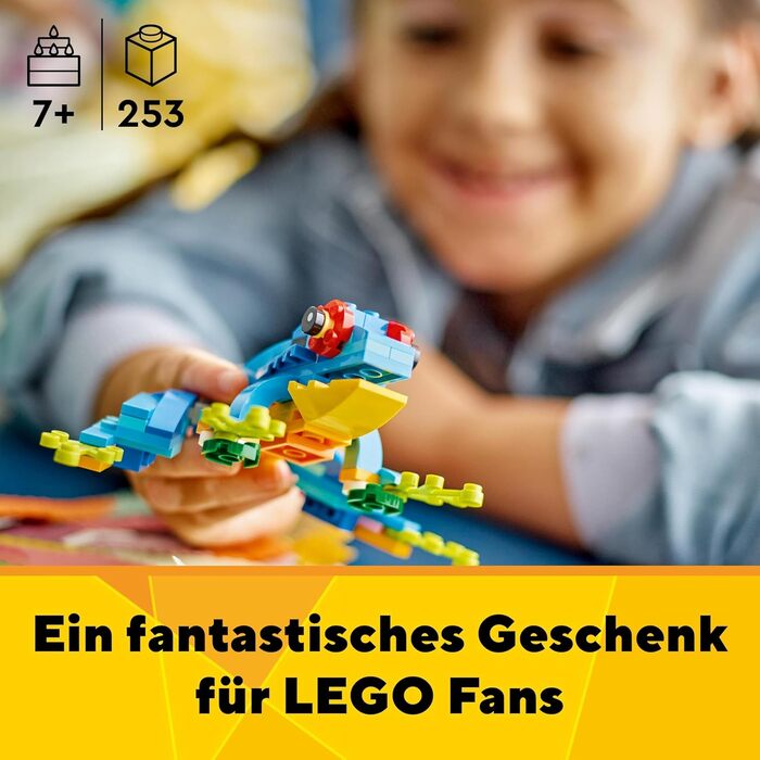 Конструктор LEGO Creator Exotic Parrot 31136, 253 деталі, папуга